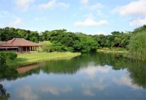 Shikina-en is a Ryukyu garden that was created more than 200 years ago