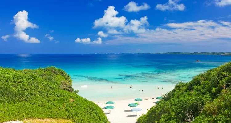 The Crystal-Clear Blue Waters of Okinawa
